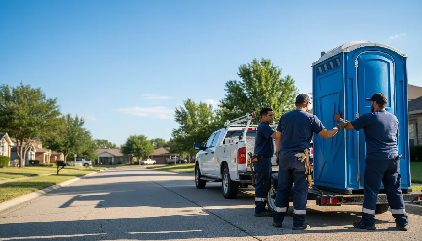 Portable Toilet Rental in Collinsville, IL near me